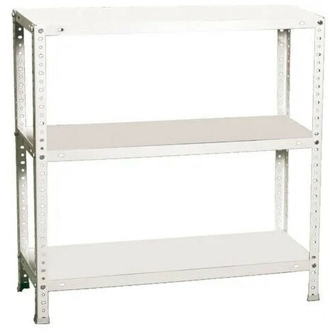 SimonRack - Etagère de rangement 900x900x400mm Blanc Charge 75Kg - Advantage 3/400