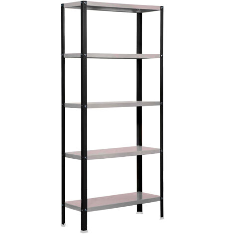 Simonrack Étagère légère anthracite 5 plateaux métal