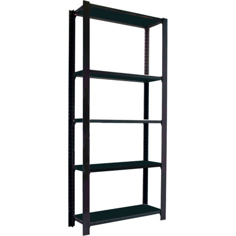 Simonrack Étagère légère anthracite sans vis 5 étagères