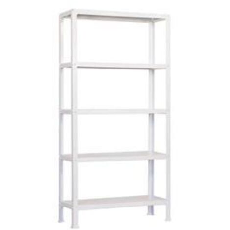 Simonrack Étagère métallique blanche 1800x800x400 mm
