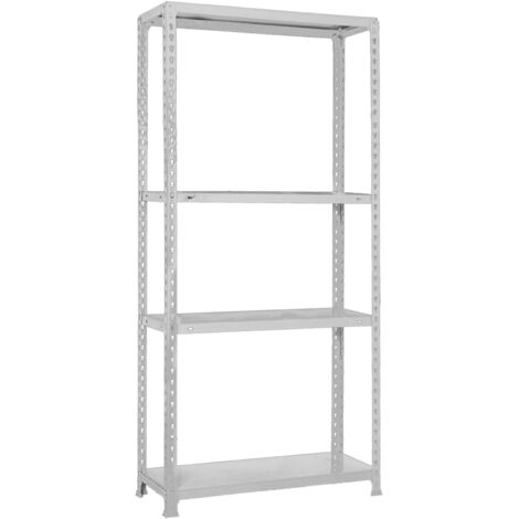 Simonrack Étagère Métallique sans Vis Ecoclick Mini Blanc