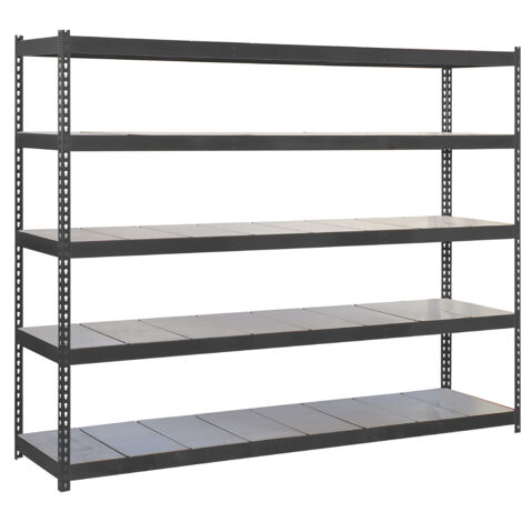 Simonrack Étagère moderne anthracite métal galvanisé