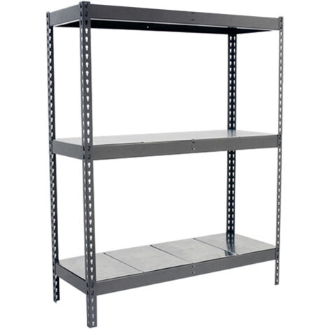 Simonrack Étagère murale simple gris galvanisé robuste