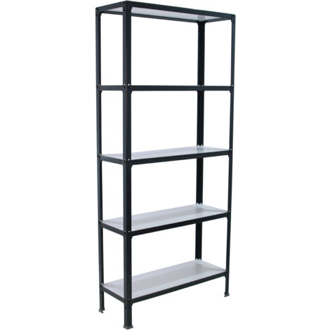 Simonrack Étagère Simplicité anthracite métal 5 étagères