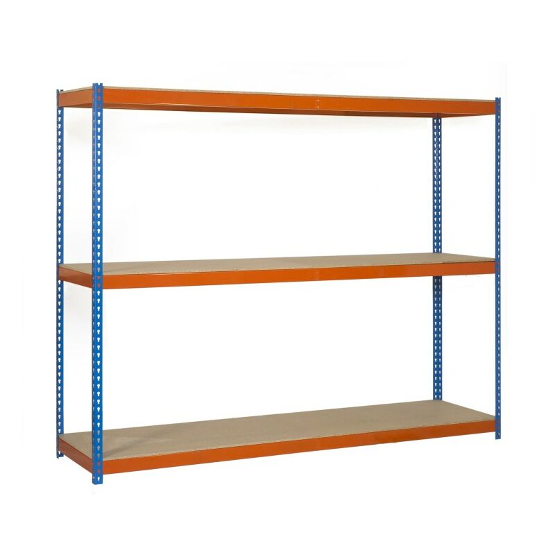 

Kit Ecoforte 1504-3 Chipboard Azul/naranja/madera 2000x1500x450