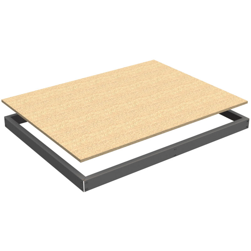 

KIT ECOFORTE EA CHIPBOARD 1804 GALVANIZADO - Simonrack