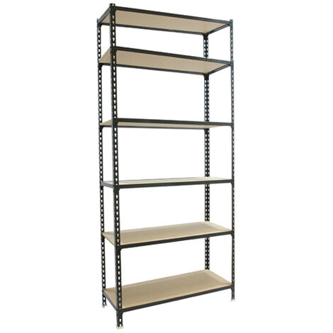 Simonrack Maderclick 6 livelli scaffale antracite metallo
