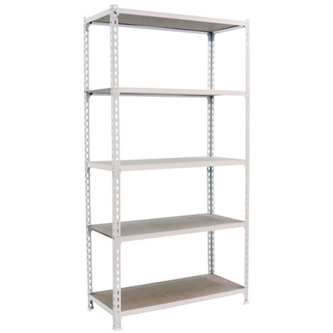 Simonrack Maderclick Plus 5/300 Scaffale Bianco Legno