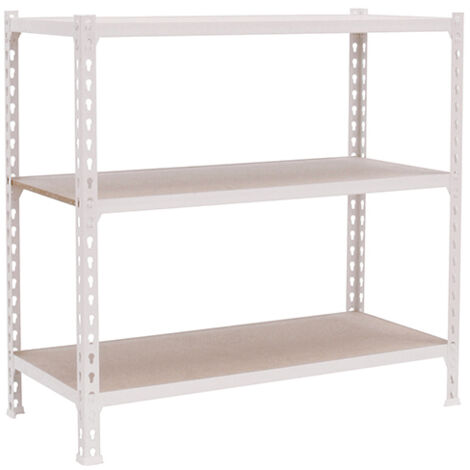 Simonrack Maderclick Plus scaffale bianco legno 900x1000 mm