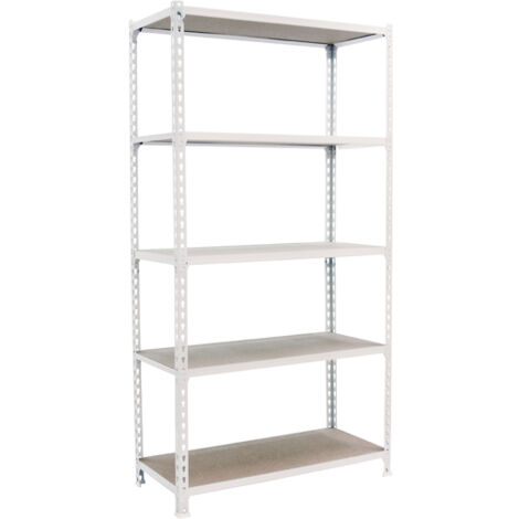 Simonrack Maderclick Superplus 5/500 scaffale bianco in legno