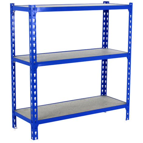 Simonrack MADERCLICK SUPERPLUS mensola blu legno 3 livelli