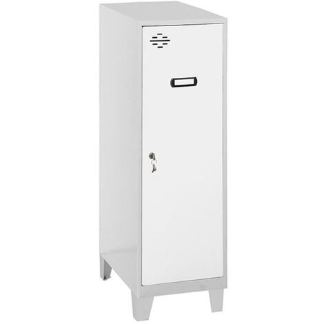 Simonrack Mini Armadietto grigio e bianco 101,5x40x50 cm