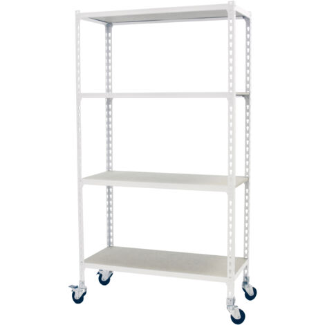 Simonrack Modèle Étagère blanc design moderne et fonctionnel