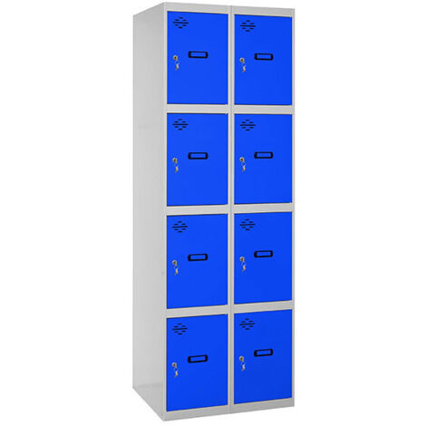 Simonrack Modello di Scaffale Metallico Grigio e Blu