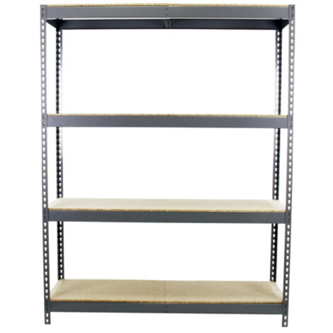 Simonrack Scaffale funzionale grigio legno 8 ripiani