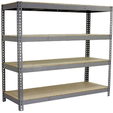 Simonrack Scaffale Graywood grigio legno robusto