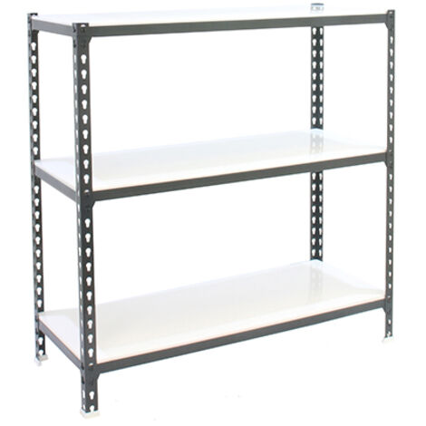 Simonrack Scaffale modulare in metallo antracite e bianco