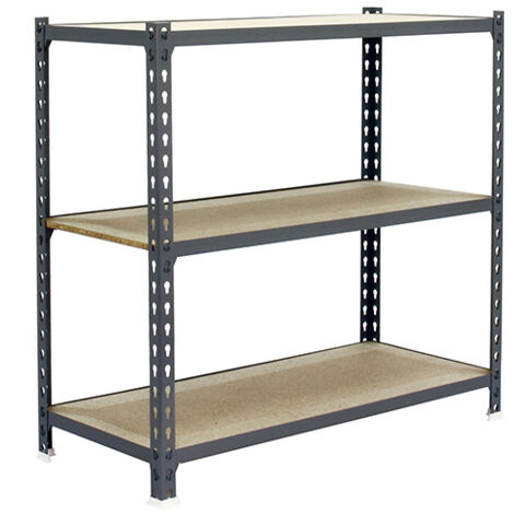 Simonrack Scaffale Simplicité grigio metallo e legno