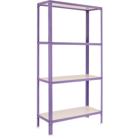 Simonrack SIMONHOME CLICK WOOD MINI étagère violet blanc