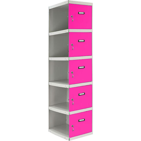 Simonrack Simonlocker casier-armoire gris rose 180 cm