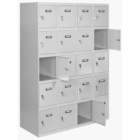 Simonrack Simonlocker casier-armoire grisâtre extérieur