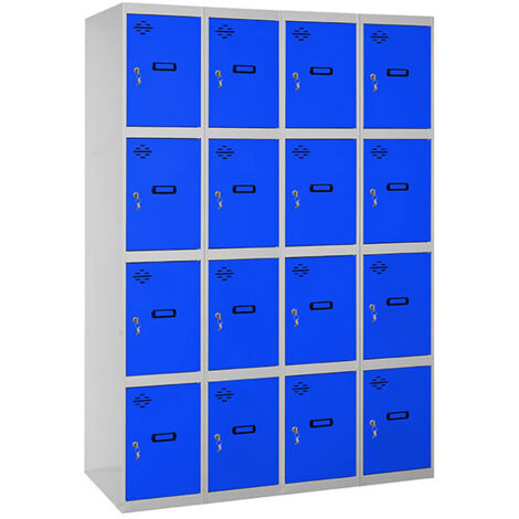 Simonrack SIMONLOCKER casier armoires gris bleu extérieur