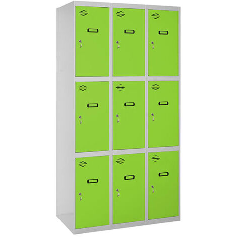 Simonrack Simonlocker casier métallique gris vert 1800x900x500 mm