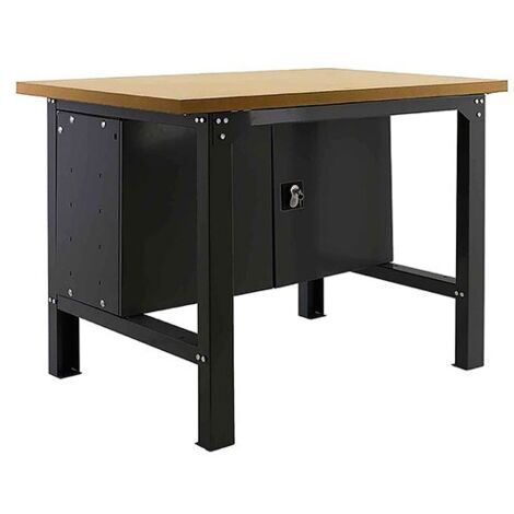 Simonrack Simonwork Bt6 établi anthracite bois rangement