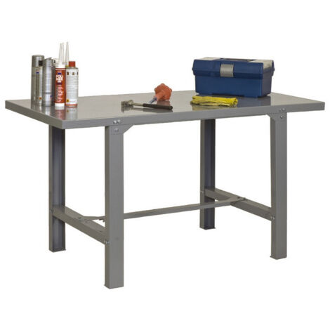 SimonRack - Werkbank 830x1200x730mm Grau - BT6 METAL 1200
