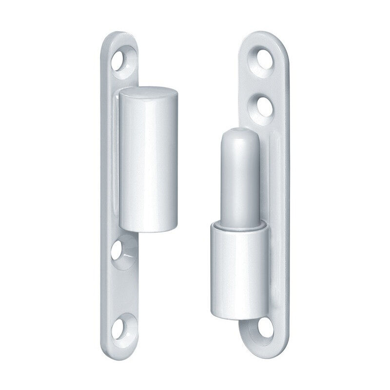 FP - Gond porte k 3174 wf Acier plastifié blanc Lg. 57mm simonswerk (Par 100)