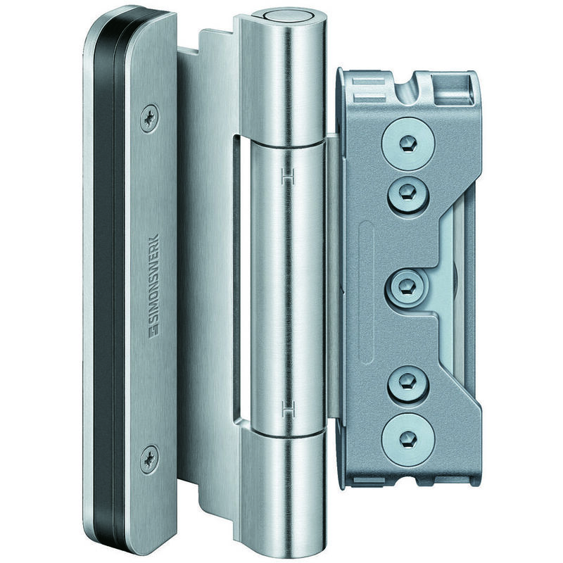 Simonswerk - Simons Holzhaustür Baka Protect 4010 3d Fd Edelstahl Matt (040) Satz = 3 Stück