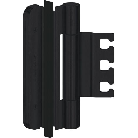 Simonswerk Objektband VX 7859/160-4 FD 18/12 - Türband Bandhöhe 160mm, Edelstahl schwarz