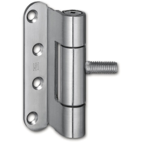 Simonswerk VN3739 Türband M10x1 mm an ÖNORM-Stahlzargen, Stahl vernickelt matt
