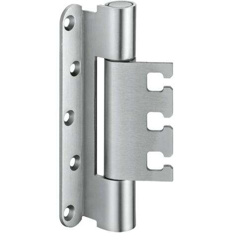 Simonswerk VX7939 Objektband (Türband) H 120mm für gefälzte Türen, Edelstahl