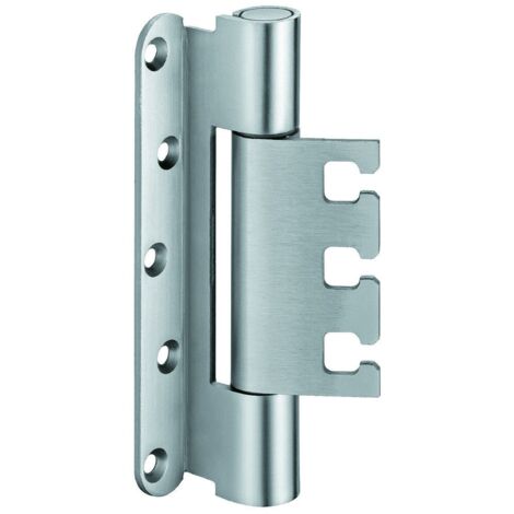 Simonswerk VX7939 Objektband (Türband) H 160mm für gefälzte Türen, Edelstahl