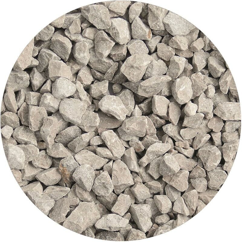 Landscaping Aggregate Chippings 20kg Bag Style 14mm Grey Limestone - Simpa