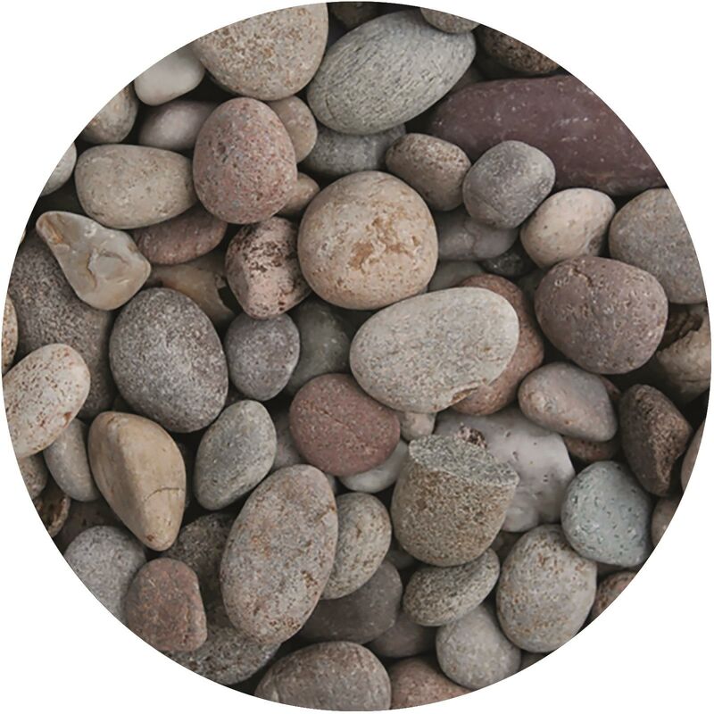 Simpa - Landscaping Cobbles & Pebbles 20kg Bag Style 20-30mm Scottish Pebbles