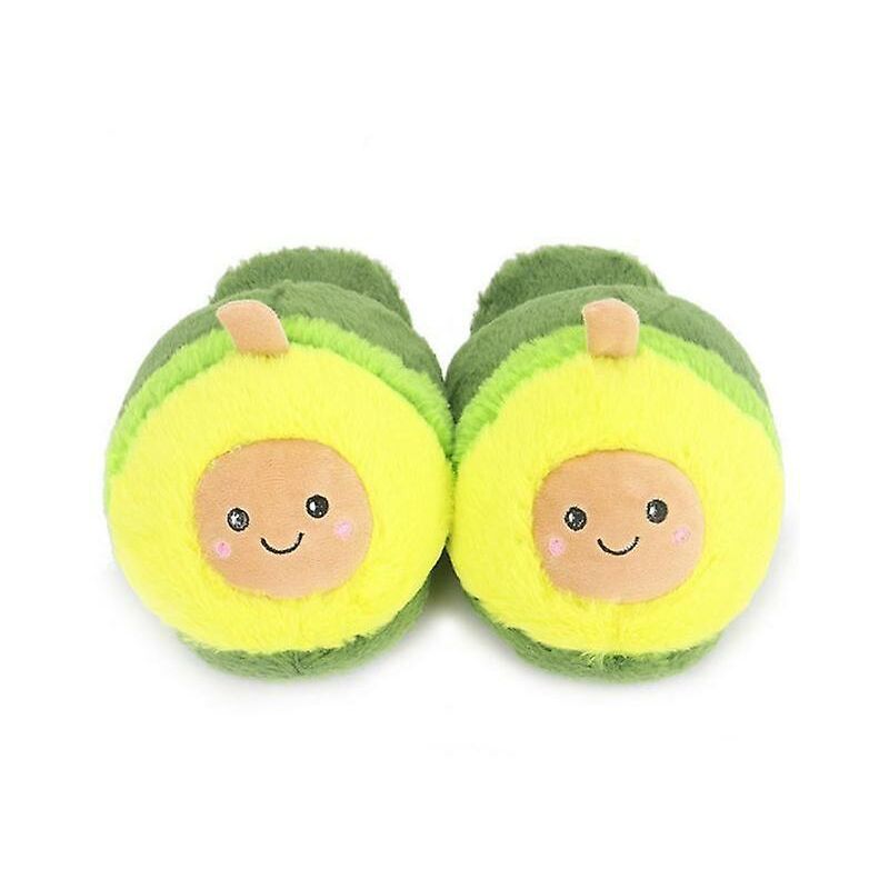 Simpatiche pantofole di avocado Morbide, calde e