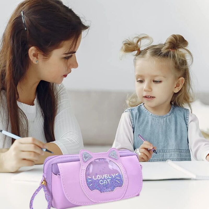 Simpatico astuccio per gatti, astuccio decorativo