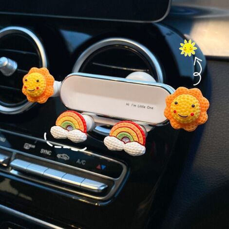 Simpatico supporto per telefono da auto, supporto per telefono da auto, supporto per telefono da bocchetta dell'aria dell'auto