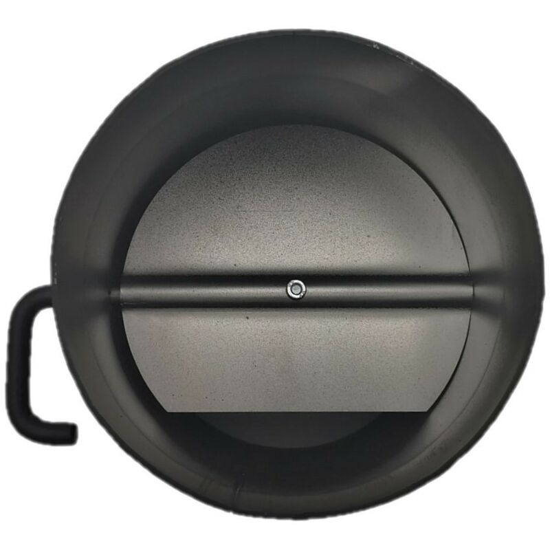 Simple paroi acier 2 mm - Clapet régulateur petite poignée 150 mm