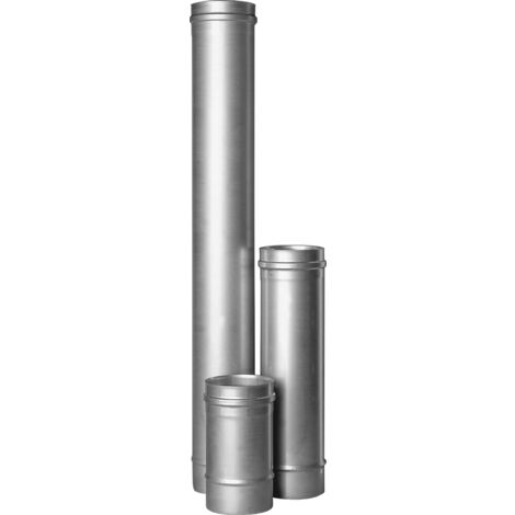 Simple paroi inox 2 mm  - Longueur 250 mm  150 mm