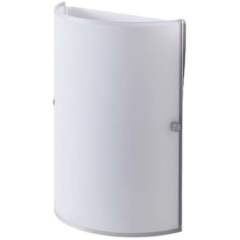 Simple wall light Giulia made from frosted glass - frosted