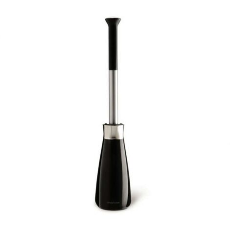 Simplehuman Accesorios de baño - Escobilla de WC de pie, negro BT1084