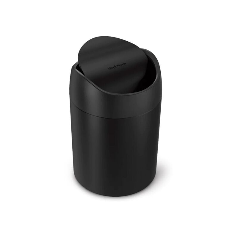 Simplehuman - Mini poubelle 1,5 l - Noir