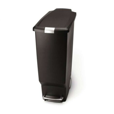 Simplehuman Mülleimern - Abfalleimer Slim 40 l,Schwarz CW1361