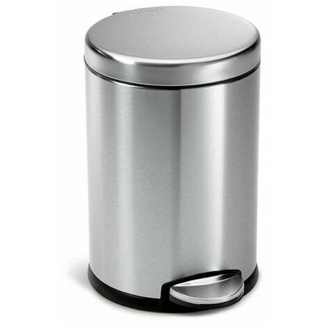 Simplehuman Pattumiere - Pattumiera 4,5 l, acciaio inox spazzolato CW1852CB