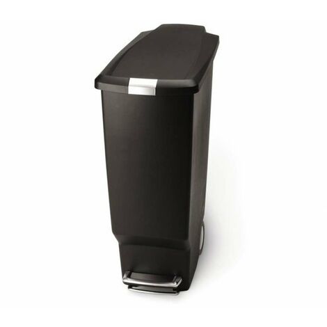 Simplehuman Pattumiere - Pattumiera Slim 40 l, nero CW1361