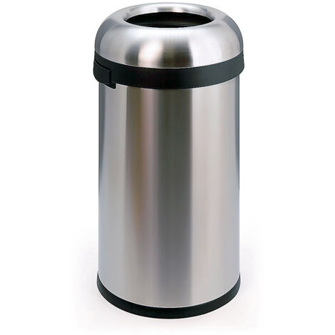 simplehuman, Poubelle ouverte, capacité 60 l, h x Ø 760 x 400