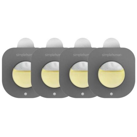 Simplehuman Zubehör - Pods zum Neutralisieren der Abfallgerüche, 4 Stk. CW9001